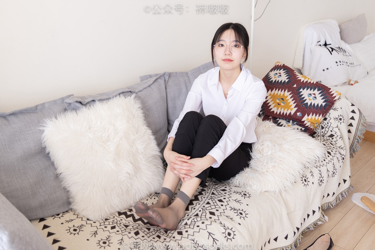 图片[46]-[BoBoSocks袜啵啵]NO.085 小甜豆-平底鞋、短灰丝、短肉丝[140P] – 速更版-美库