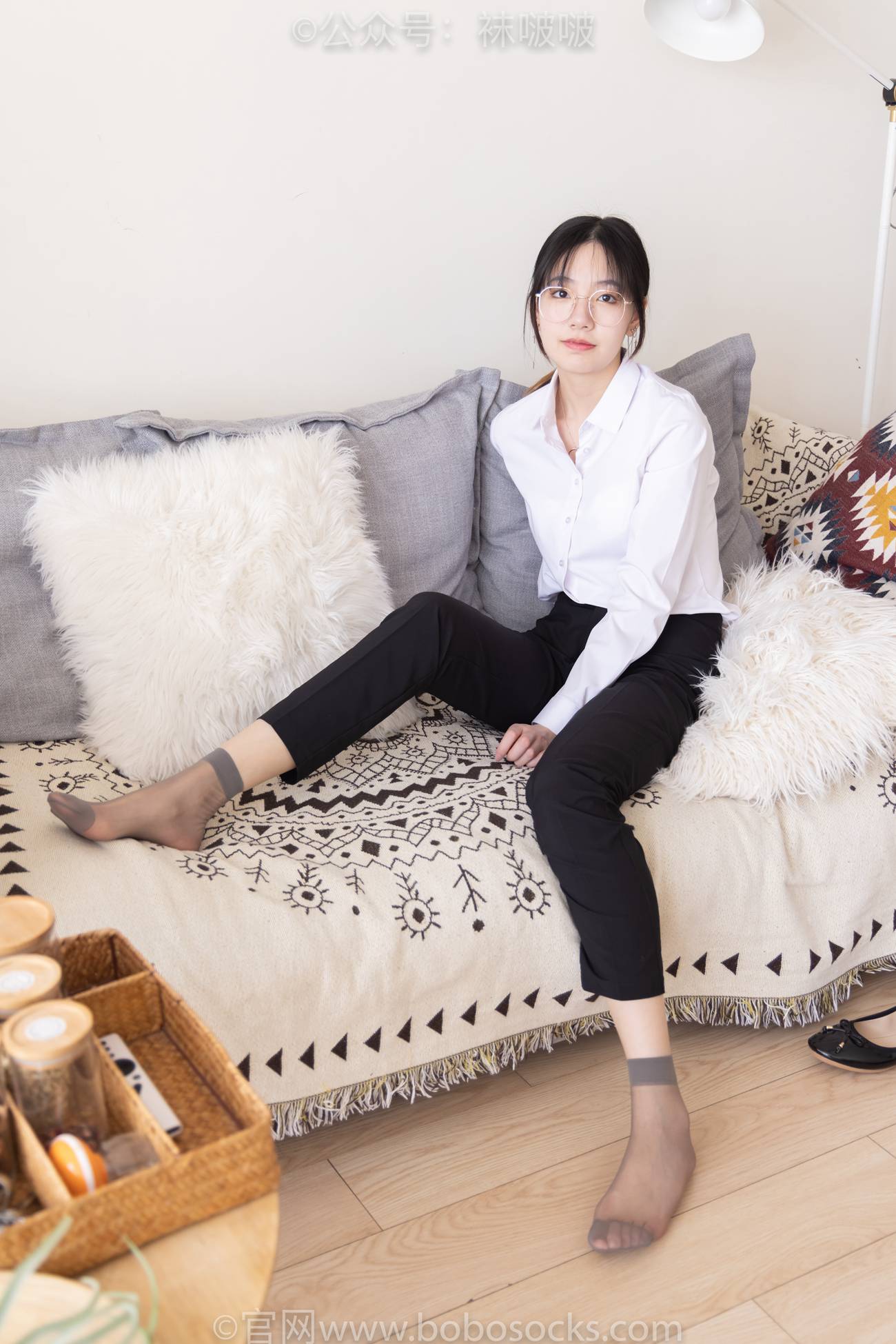 图片[55]-[BoBoSocks袜啵啵]NO.085 小甜豆-平底鞋、短灰丝、短肉丝[140P] – 速更版-美库