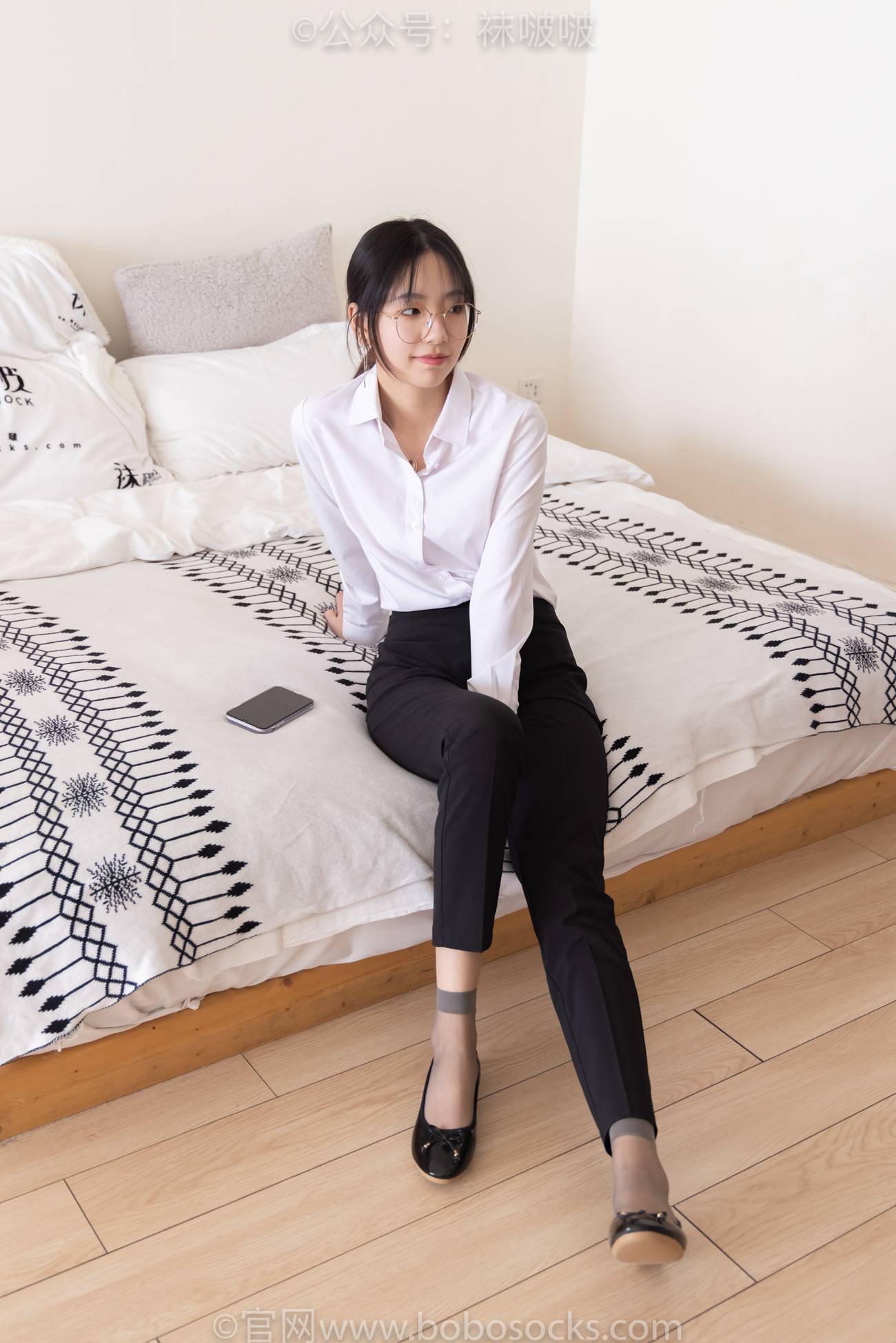 图片[134]-[BoBoSocks袜啵啵]NO.085 小甜豆-平底鞋、短灰丝、短肉丝[140P] – 速更版-美库