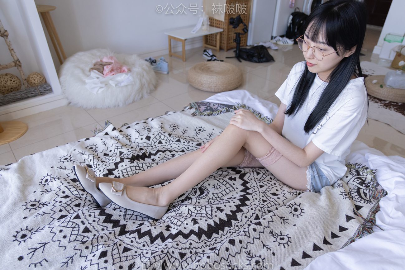 图片[26]-[BoBoSocks袜啵啵]NO.086 稚予-平底鞋、过膝肉丝[130P] – 速更版-美库