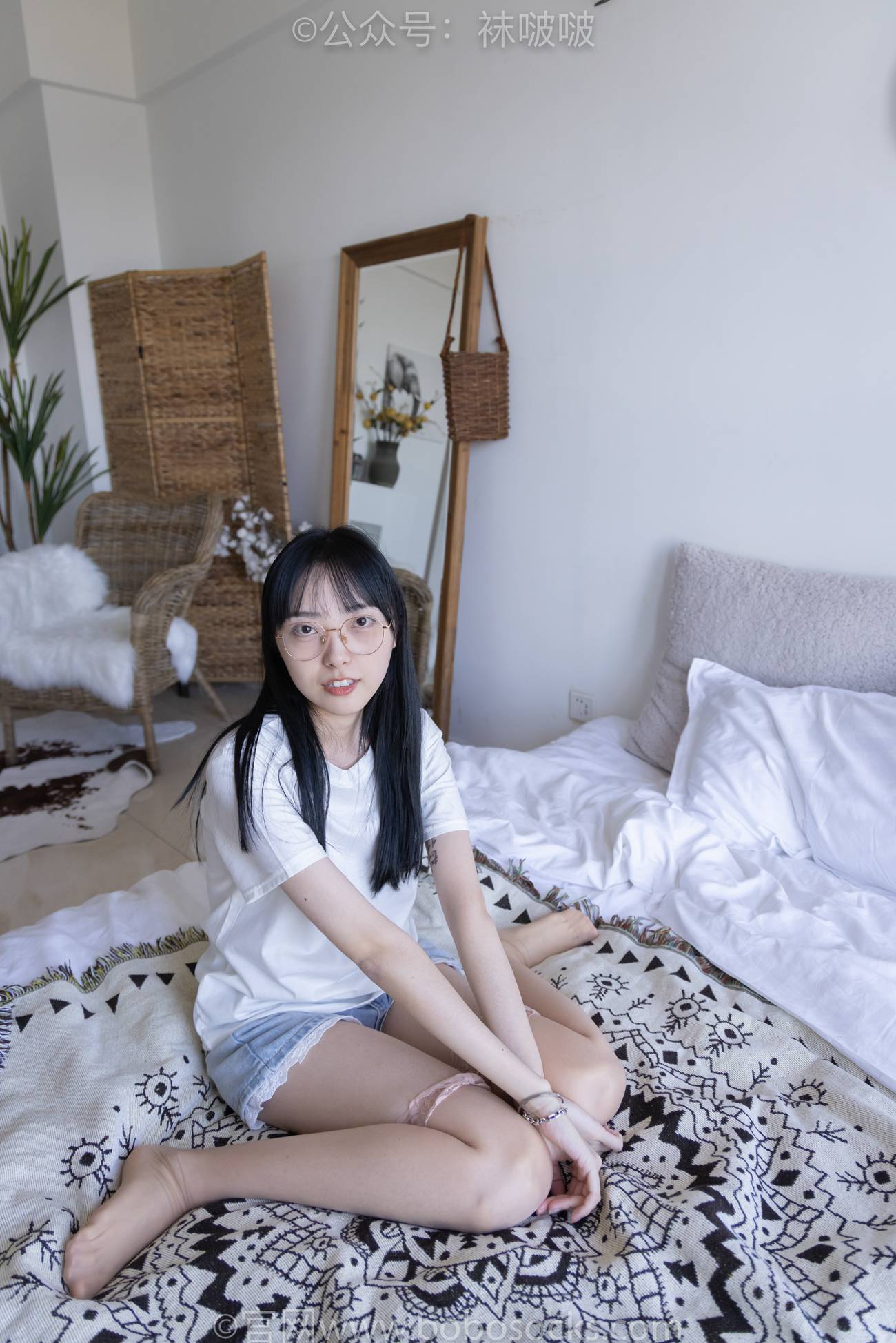 图片[86]-[BoBoSocks袜啵啵]NO.086 稚予-平底鞋、过膝肉丝[130P] – 速更版-美库