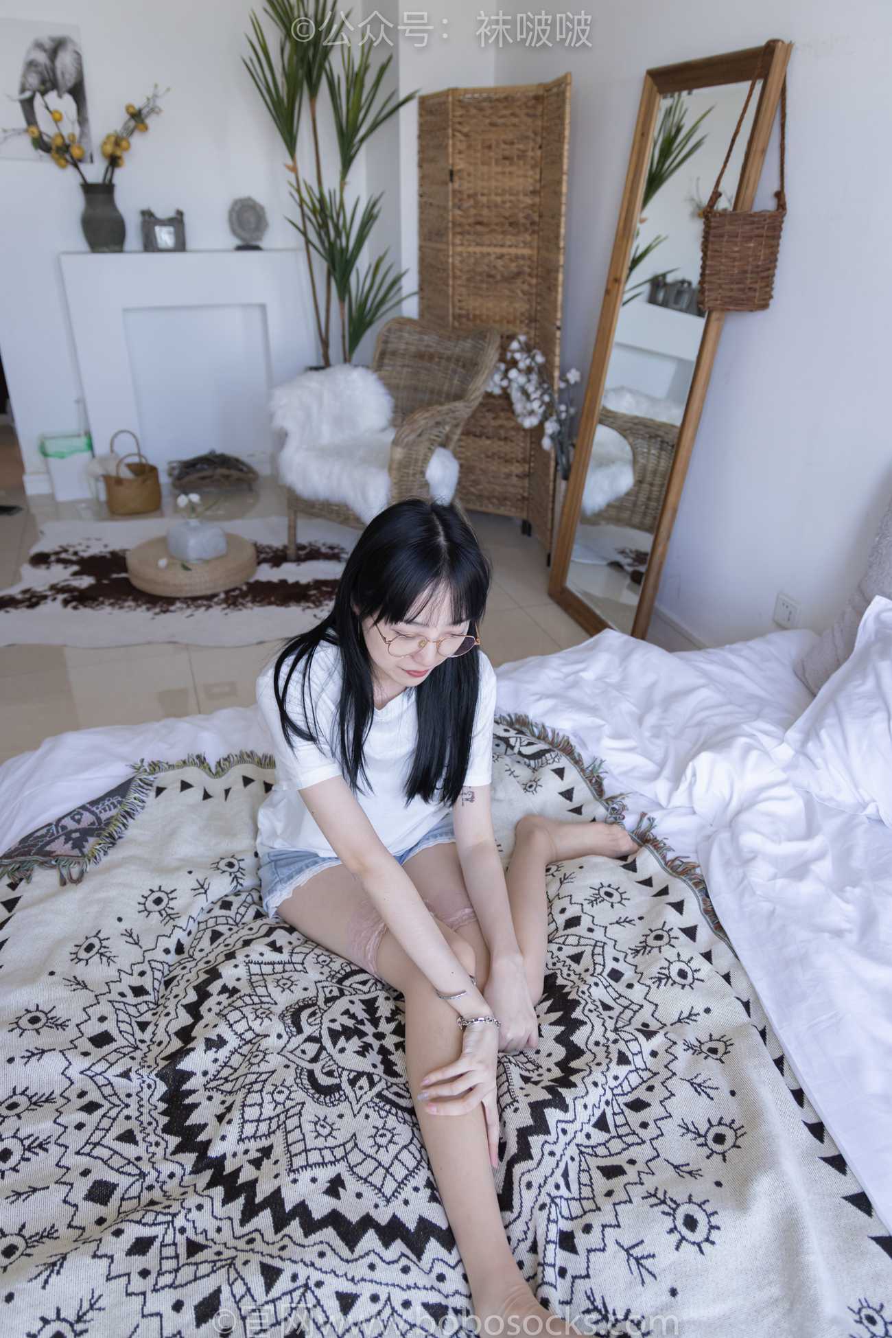 图片[92]-[BoBoSocks袜啵啵]NO.086 稚予-平底鞋、过膝肉丝[130P] – 速更版-美库