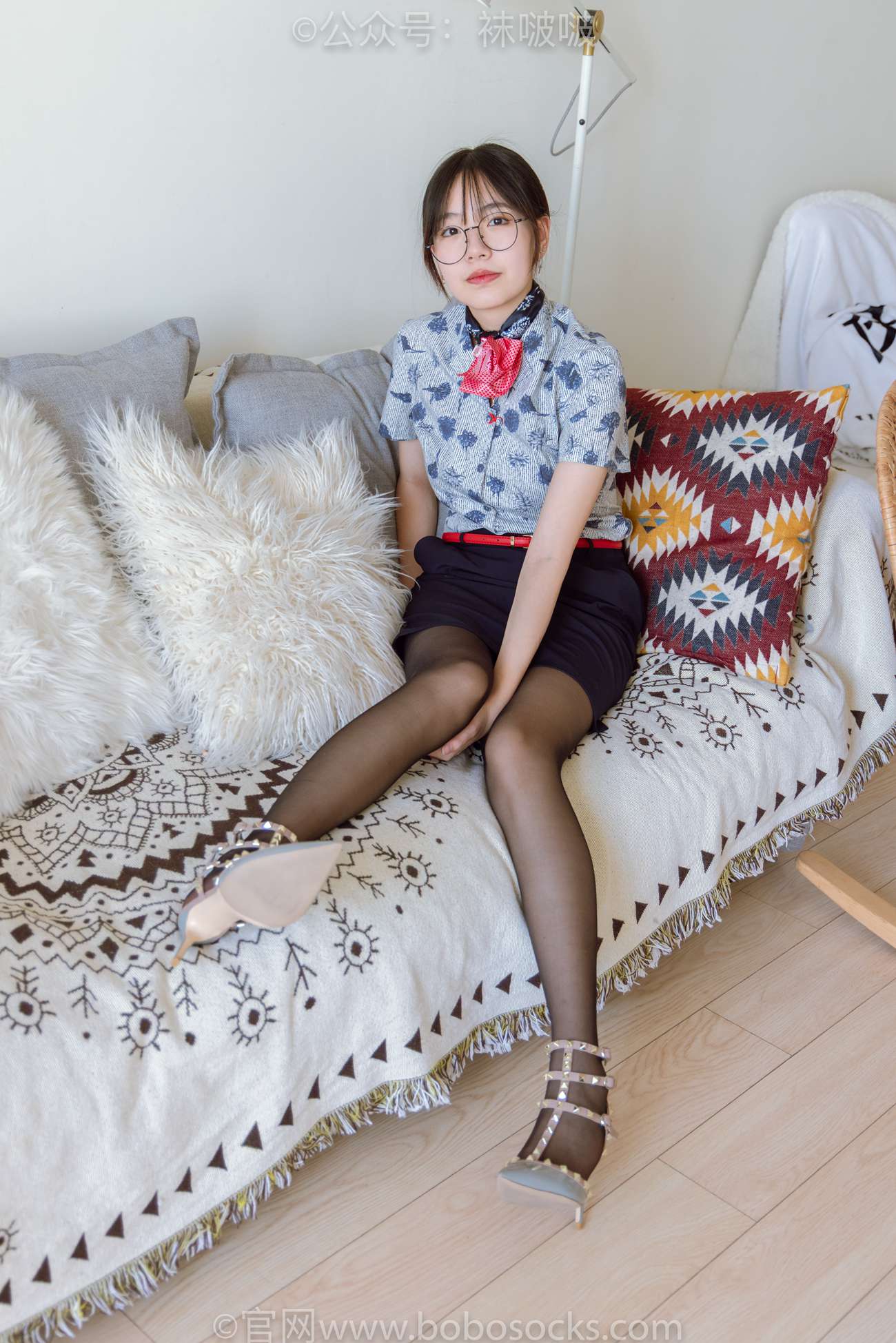 图片[20]-[BoBoSocks袜啵啵]NO.087 小甜豆-空姐制服、高跟鞋、黑丝[130P] – 速更版-美库