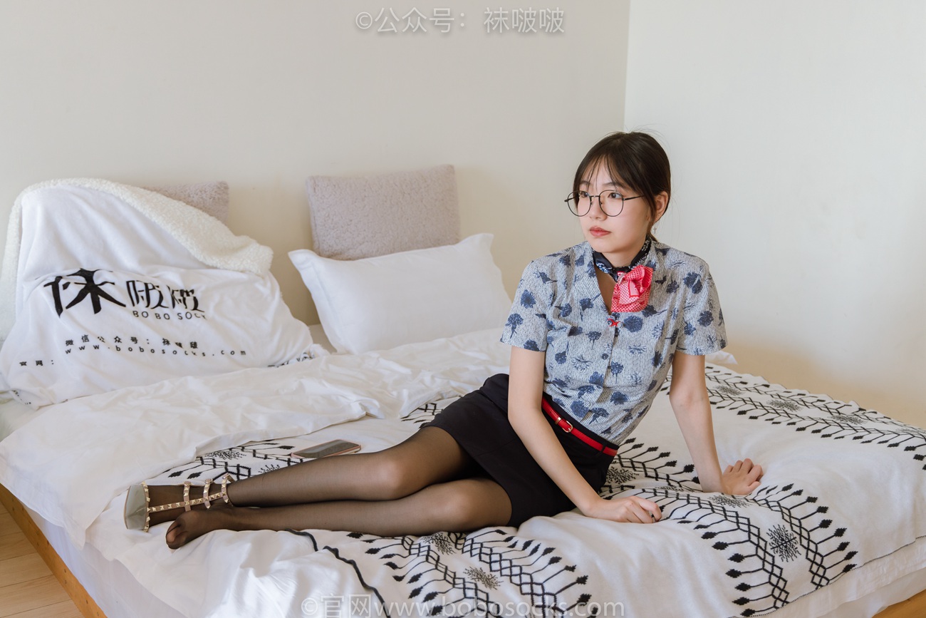 图片[45]-[BoBoSocks袜啵啵]NO.087 小甜豆-空姐制服、高跟鞋、黑丝[130P] – 速更版-美库