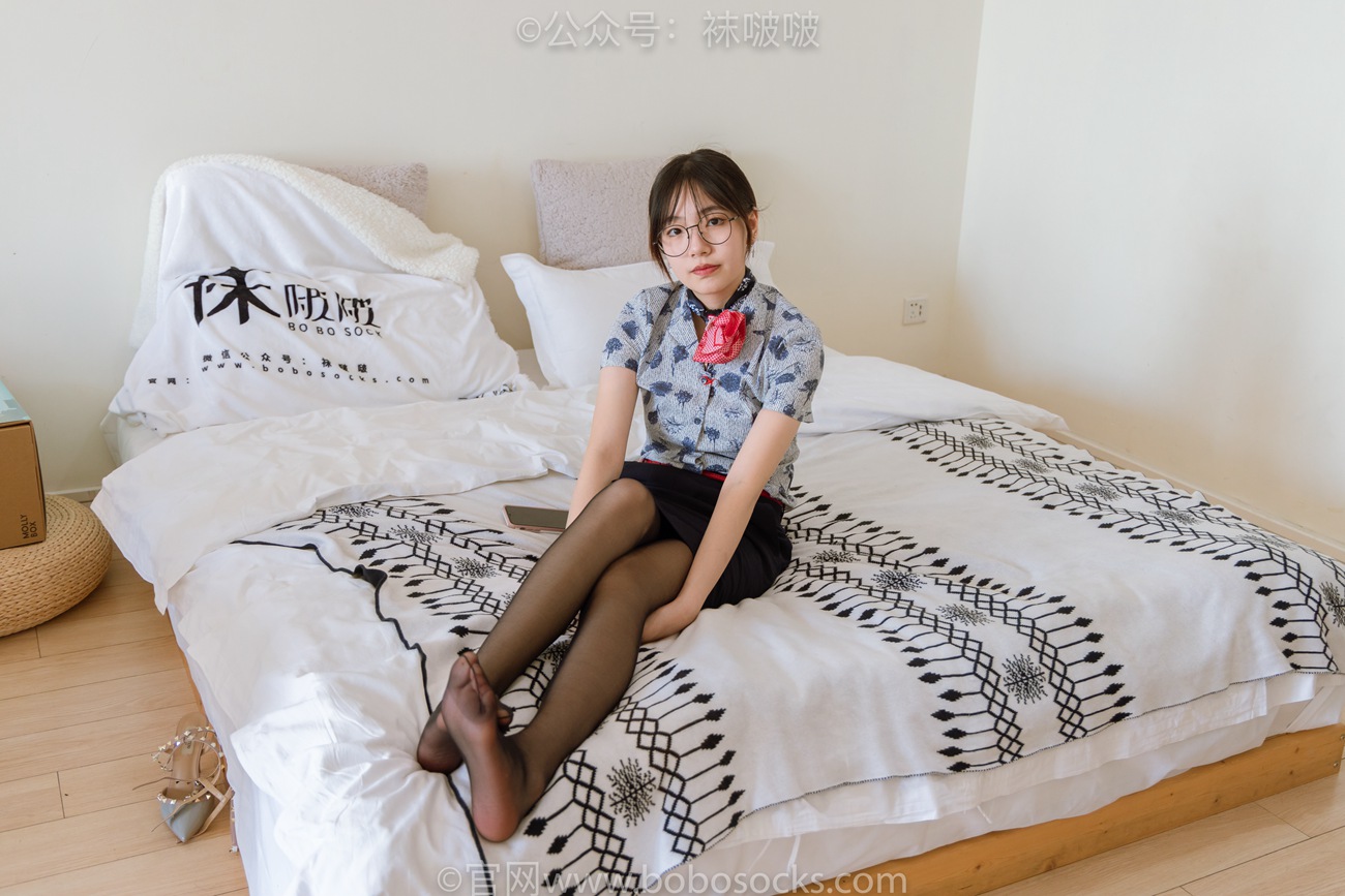 图片[66]-[BoBoSocks袜啵啵]NO.087 小甜豆-空姐制服、高跟鞋、黑丝[130P] – 速更版-美库