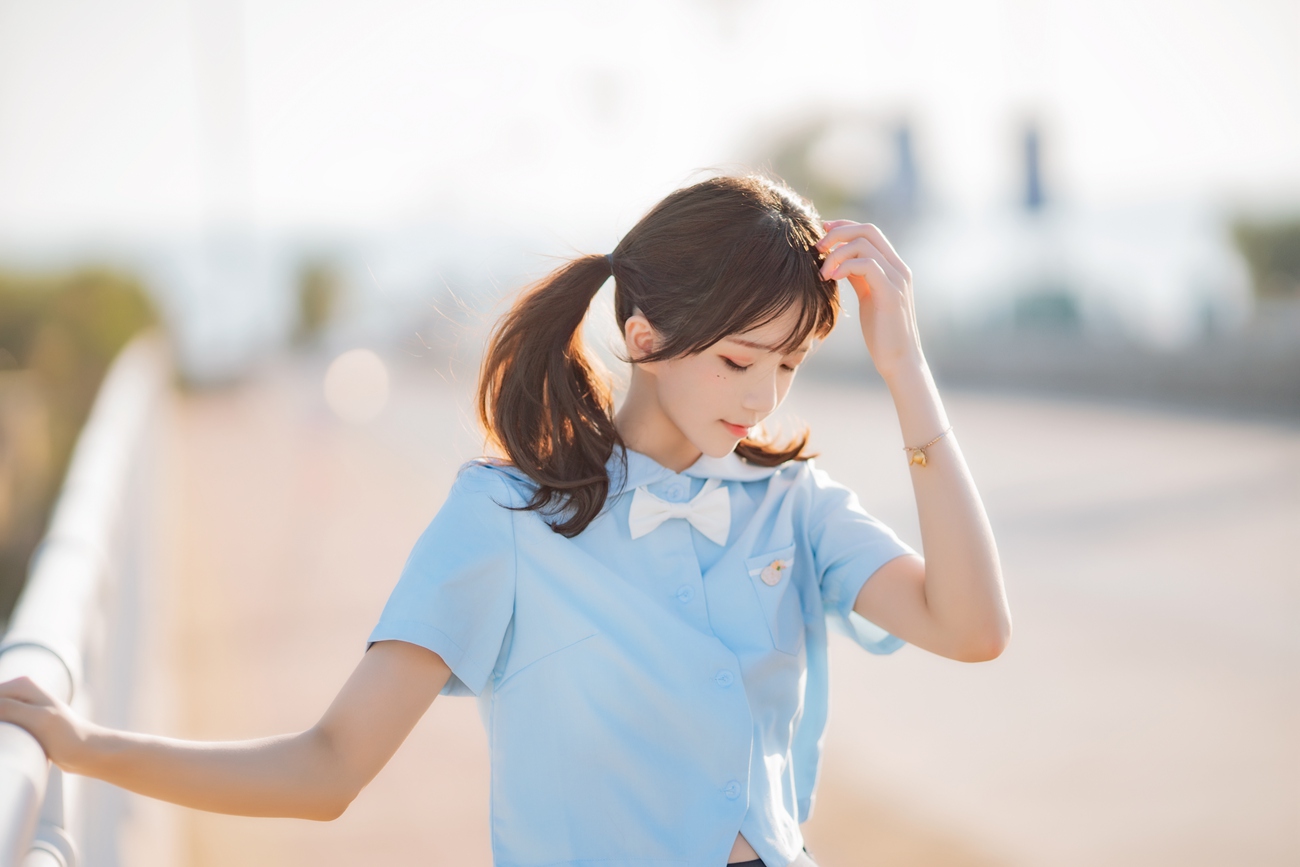 图片[13]-桜桃喵 – 蔚蓝 [33P] – 速更版-美库