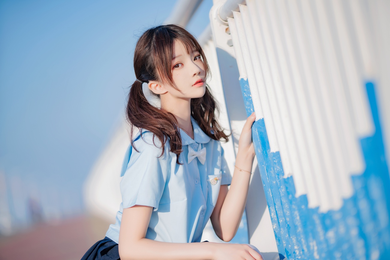 图片[24]-桜桃喵 – 蔚蓝 [33P] – 速更版-美库