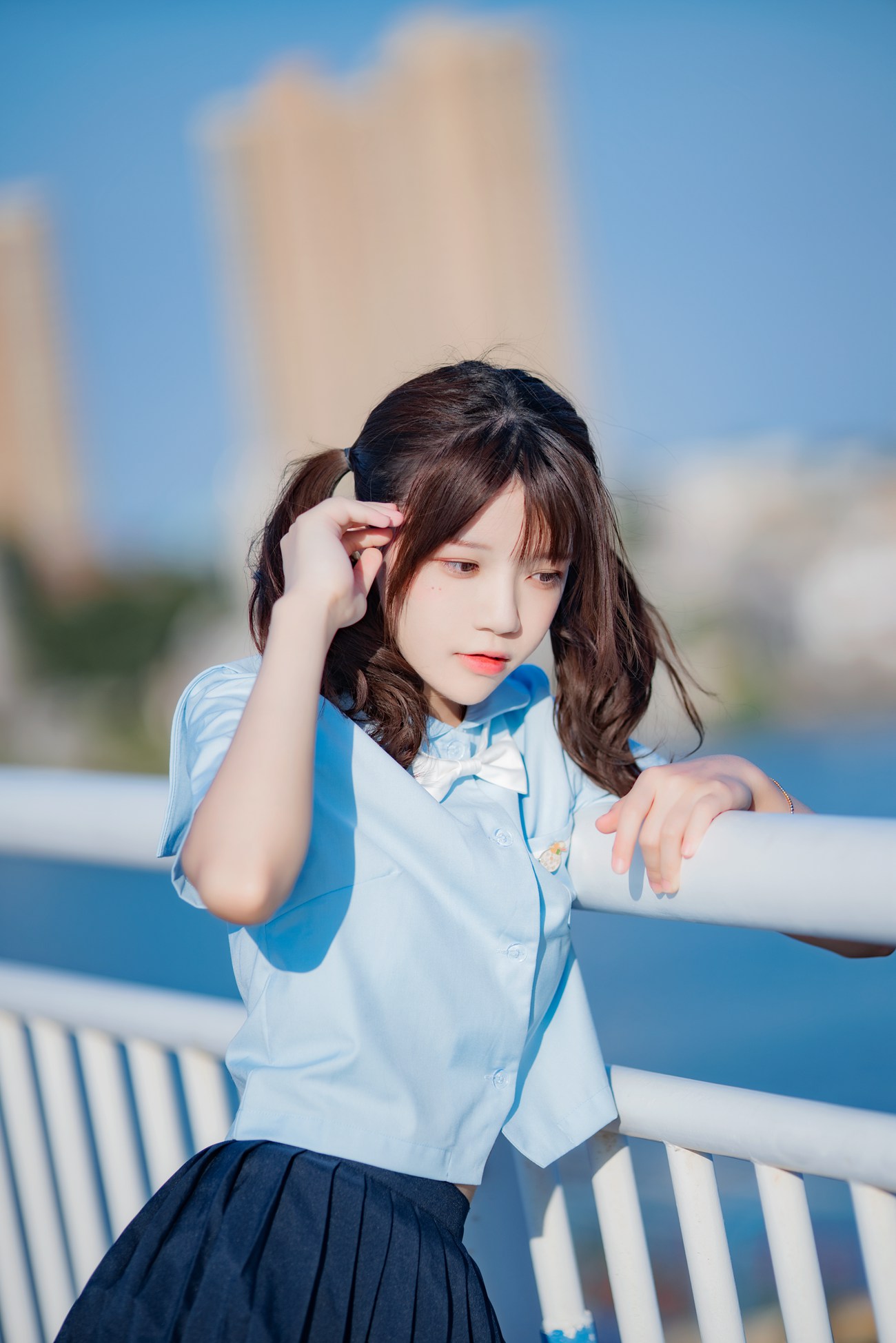 图片[32]-桜桃喵 – 蔚蓝 [33P] – 速更版-美库