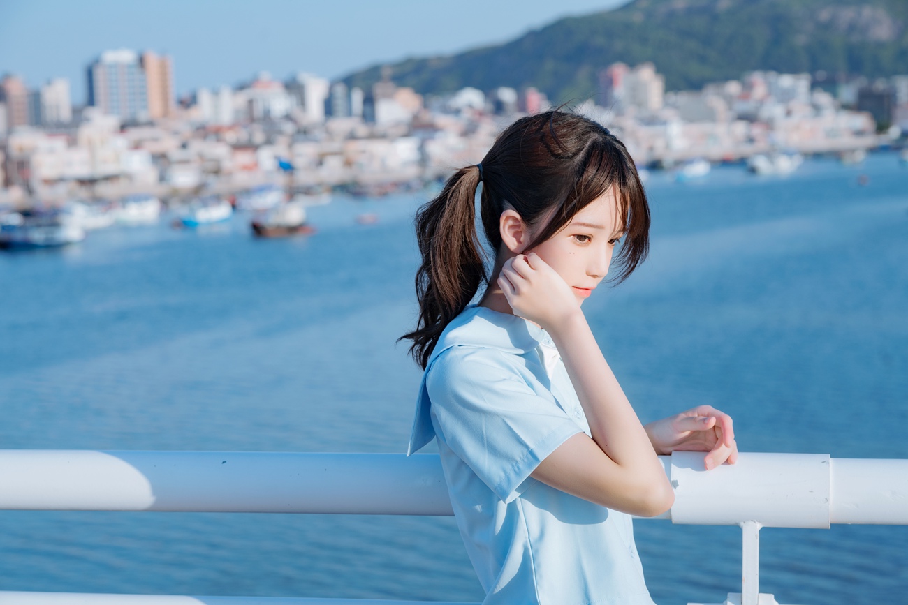 图片[33]-桜桃喵 – 蔚蓝 [33P] – 速更版-美库