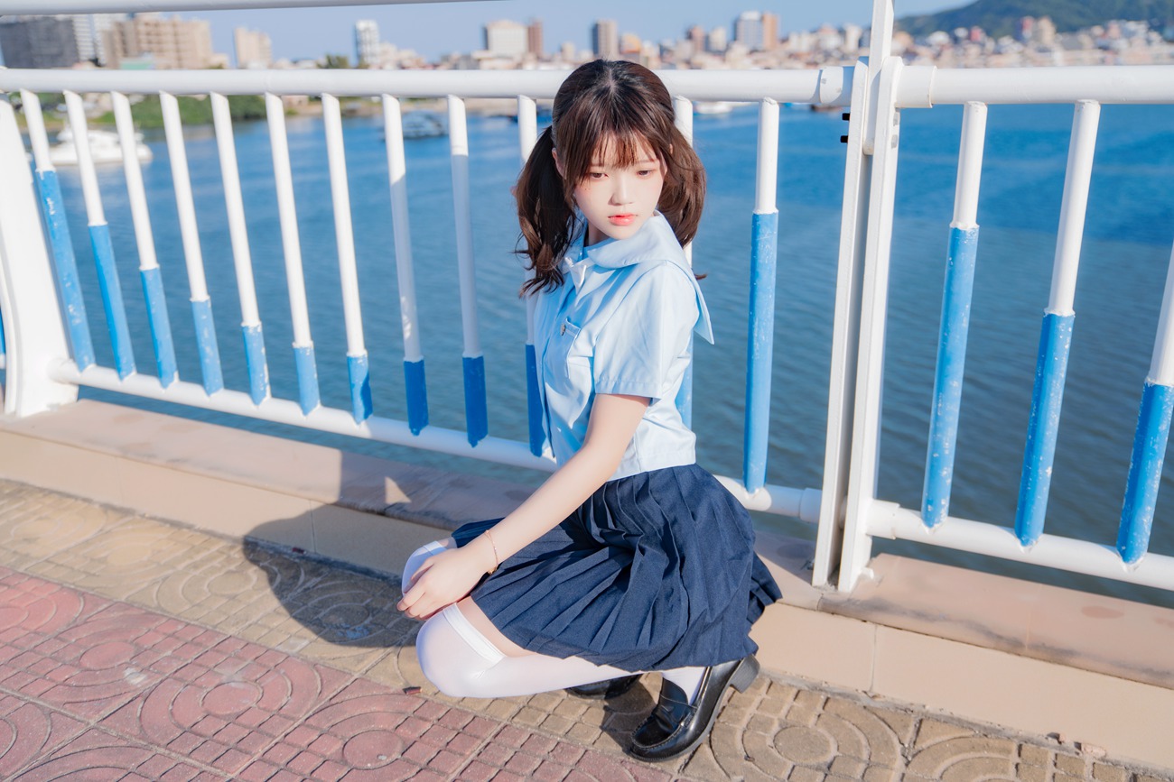 图片[34]-桜桃喵 – 蔚蓝 [33P] – 速更版-美库