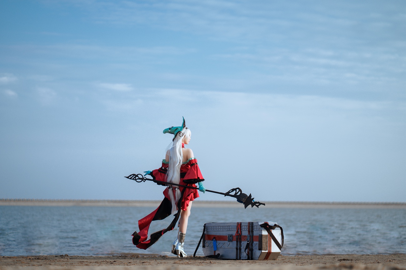 图片[12]-可爱人气Coser面饼仙儿 – 浊心斯卡蒂 [15P] – 速更版-美库