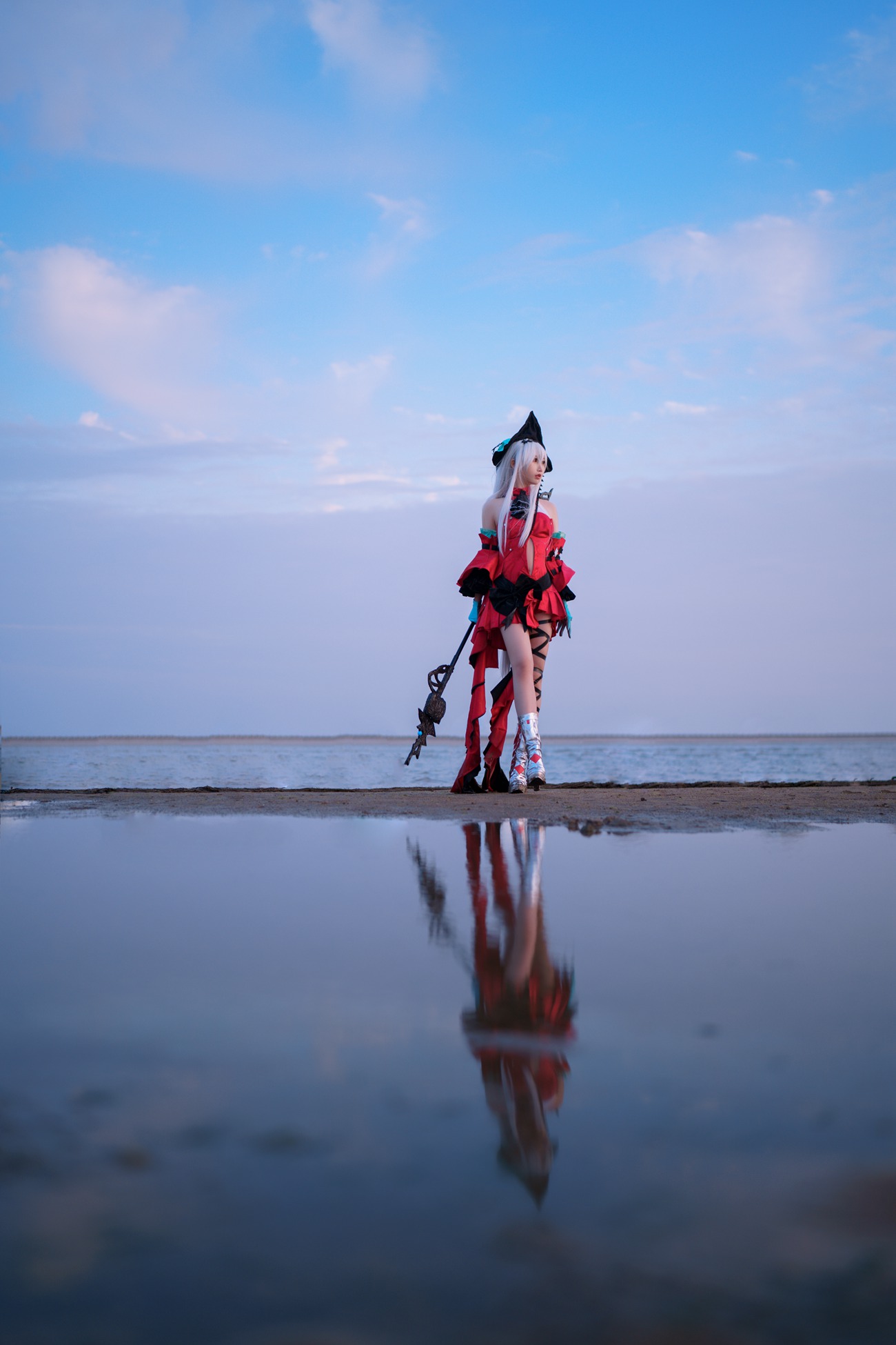 图片[16]-可爱人气Coser面饼仙儿 – 浊心斯卡蒂 [15P] – 速更版-美库