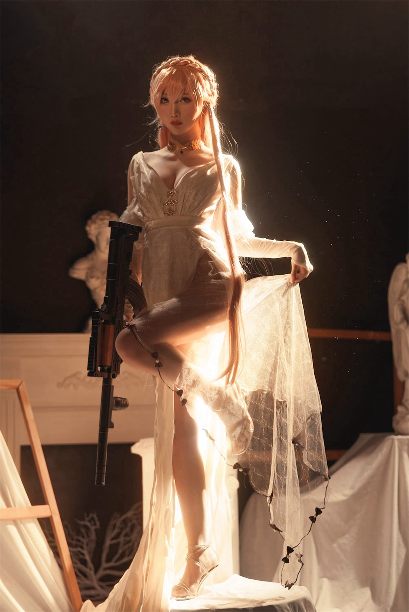 图片[13]-可爱人气Coser面饼仙儿 – 少女前线 天意佳人 [27P] – 速更版-美库