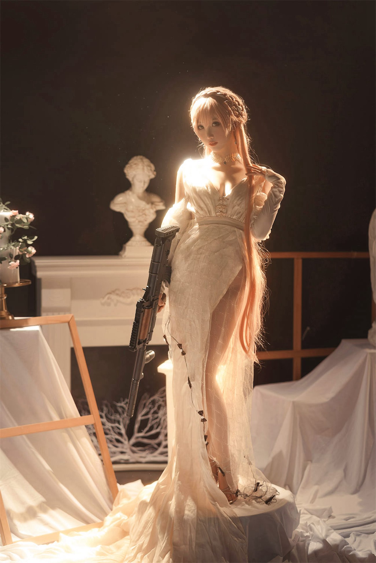 图片[14]-可爱人气Coser面饼仙儿 – 少女前线 天意佳人 [27P] – 速更版-美库