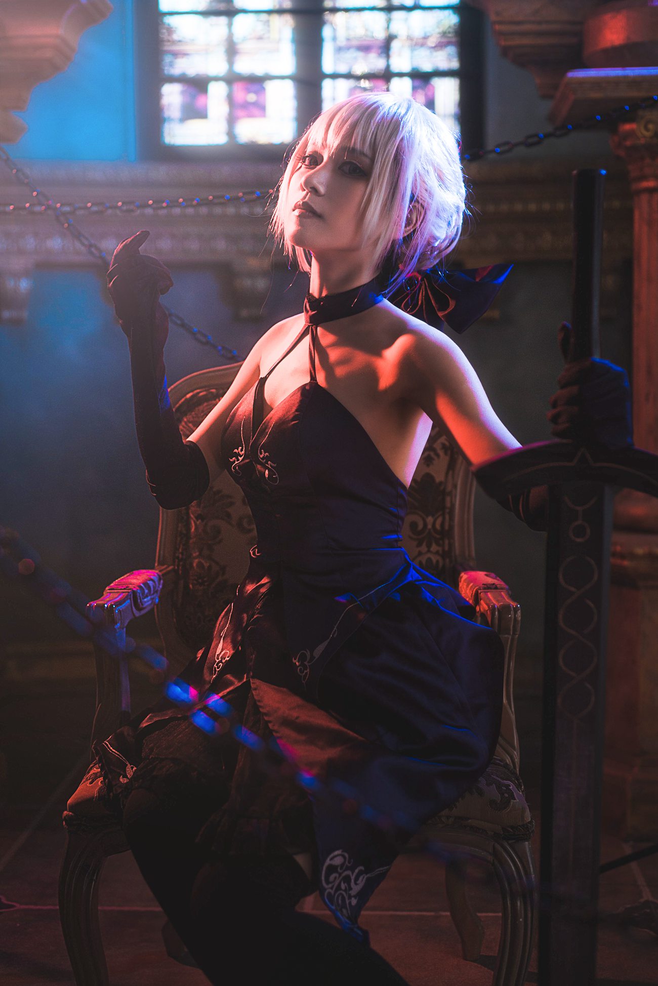 图片[10]-阳炎型小菠萝 – 黑呆破满 [17P] – 速更版-美库