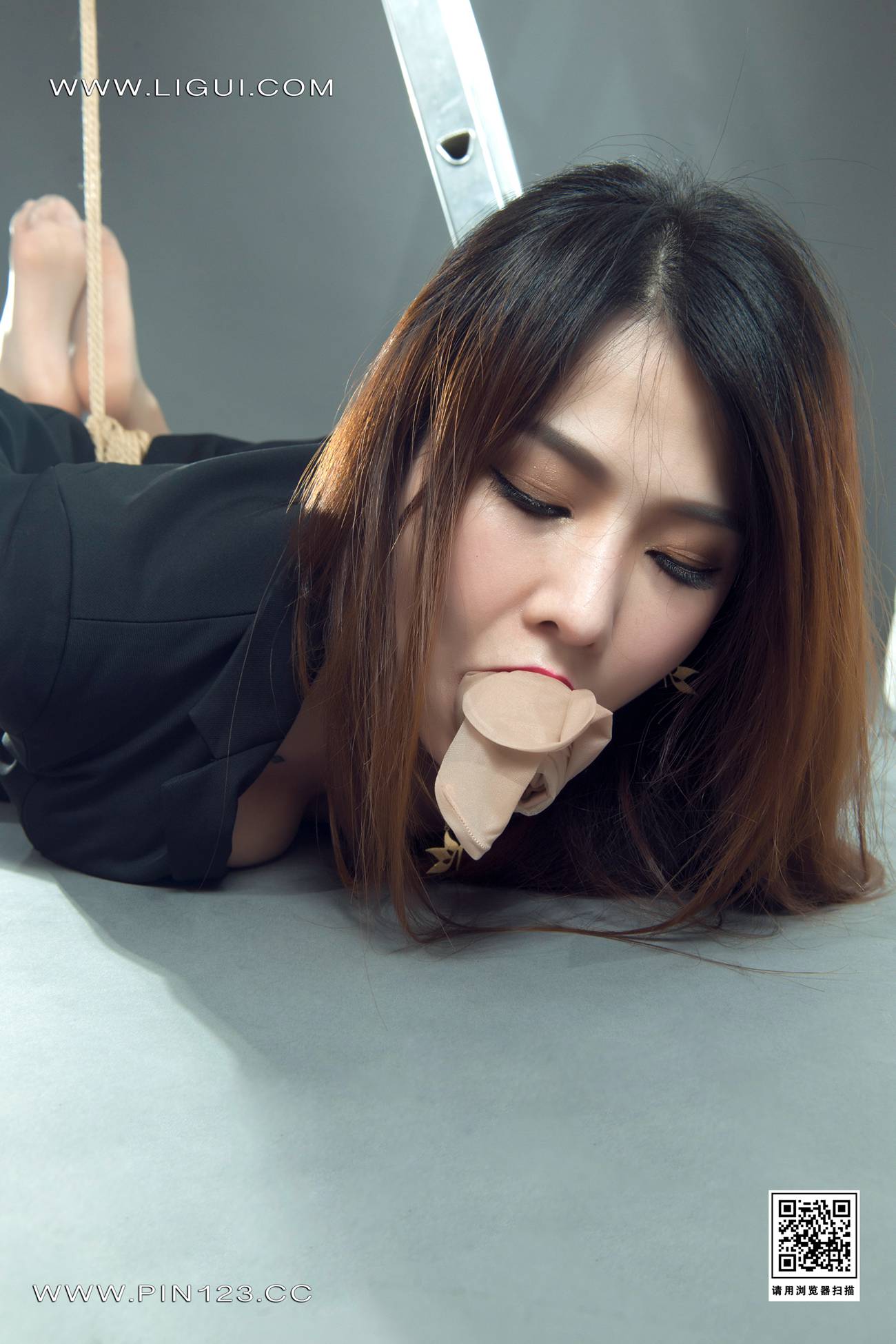 图片[43]-[Ligui丽柜]2022.06.09《紧缚职女》文静[59+1P] – 速更版-美库