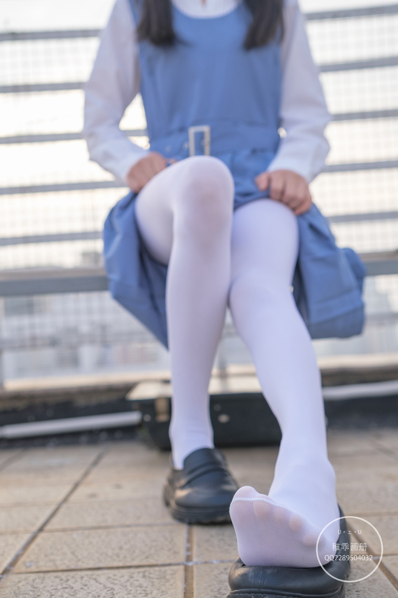 图片[18]-柴系小乖(稚乖画册)- 夜夜 天台真空80D白丝 [79P] – 速更版-美库