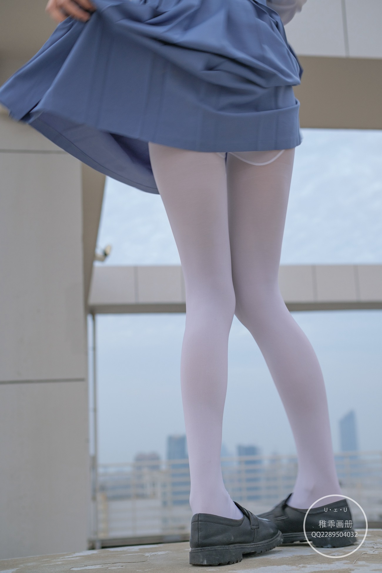 图片[56]-柴系小乖(稚乖画册)- 夜夜 天台真空80D白丝 [79P] – 速更版-美库