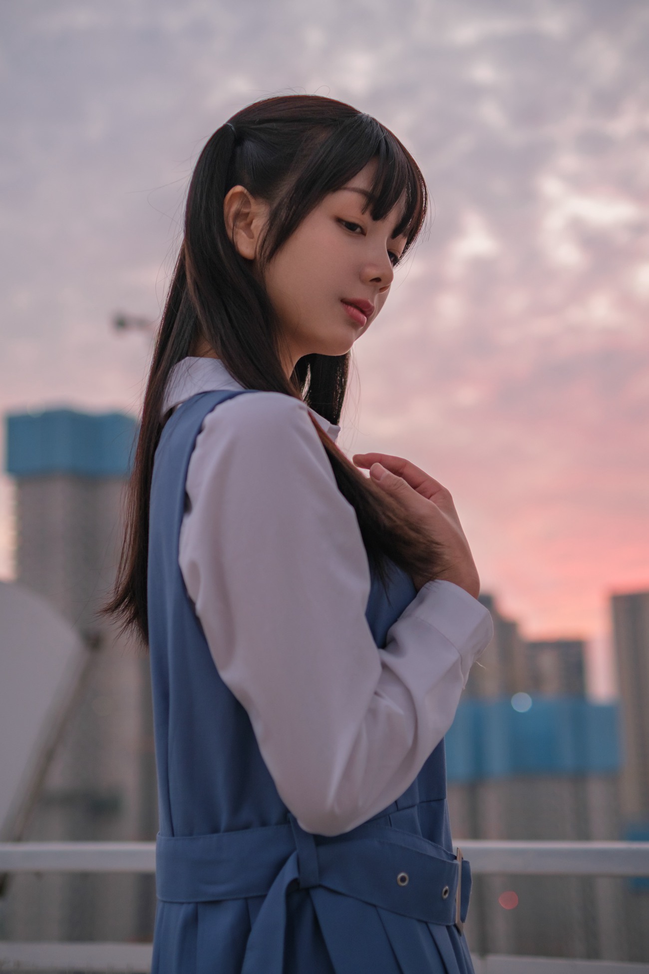 图片[68]-柴系小乖(稚乖画册)- 夜夜 天台真空80D白丝 [79P] – 速更版-美库