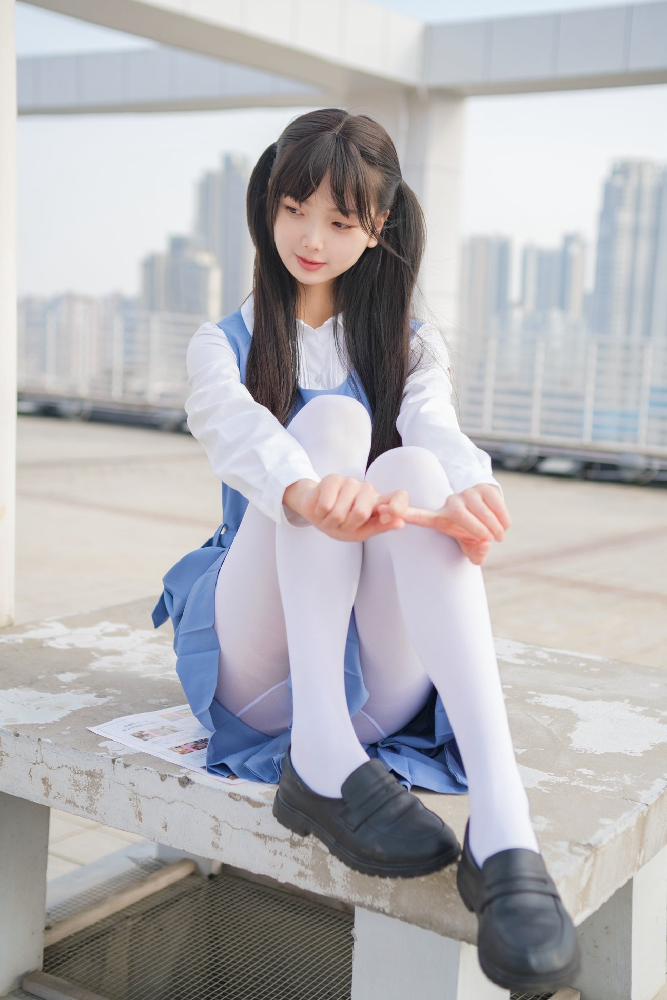 图片[76]-柴系小乖(稚乖画册)- 夜夜 天台真空80D白丝 [79P] – 速更版-美库