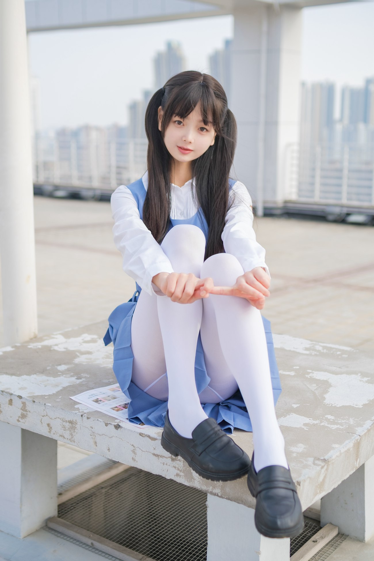 图片[77]-柴系小乖(稚乖画册)- 夜夜 天台真空80D白丝 [79P] – 速更版-美库