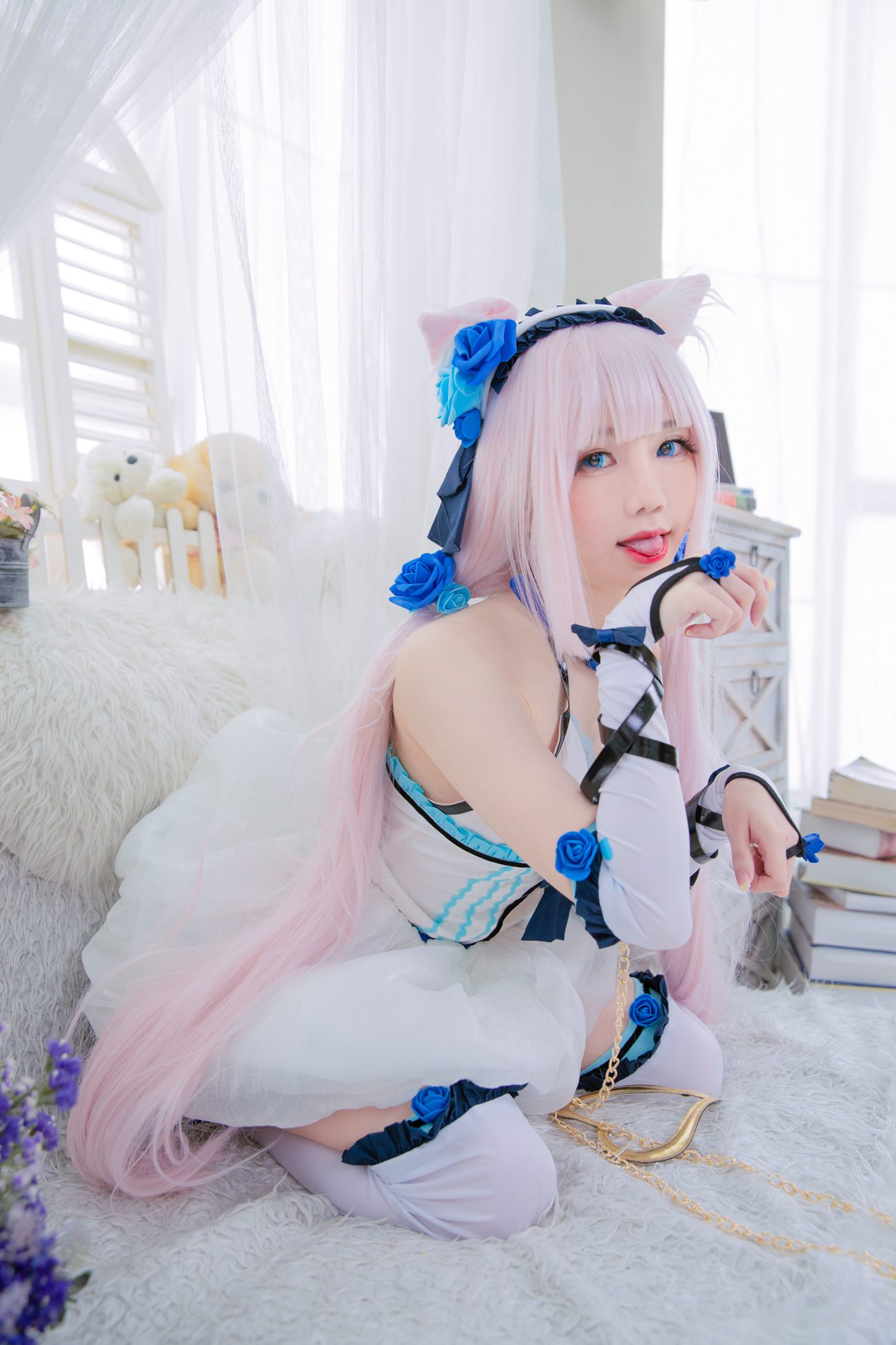 图片[13]-Sally Dorasnow- Nekopara Vanilla Lingerie [23P] – 速更版-美库