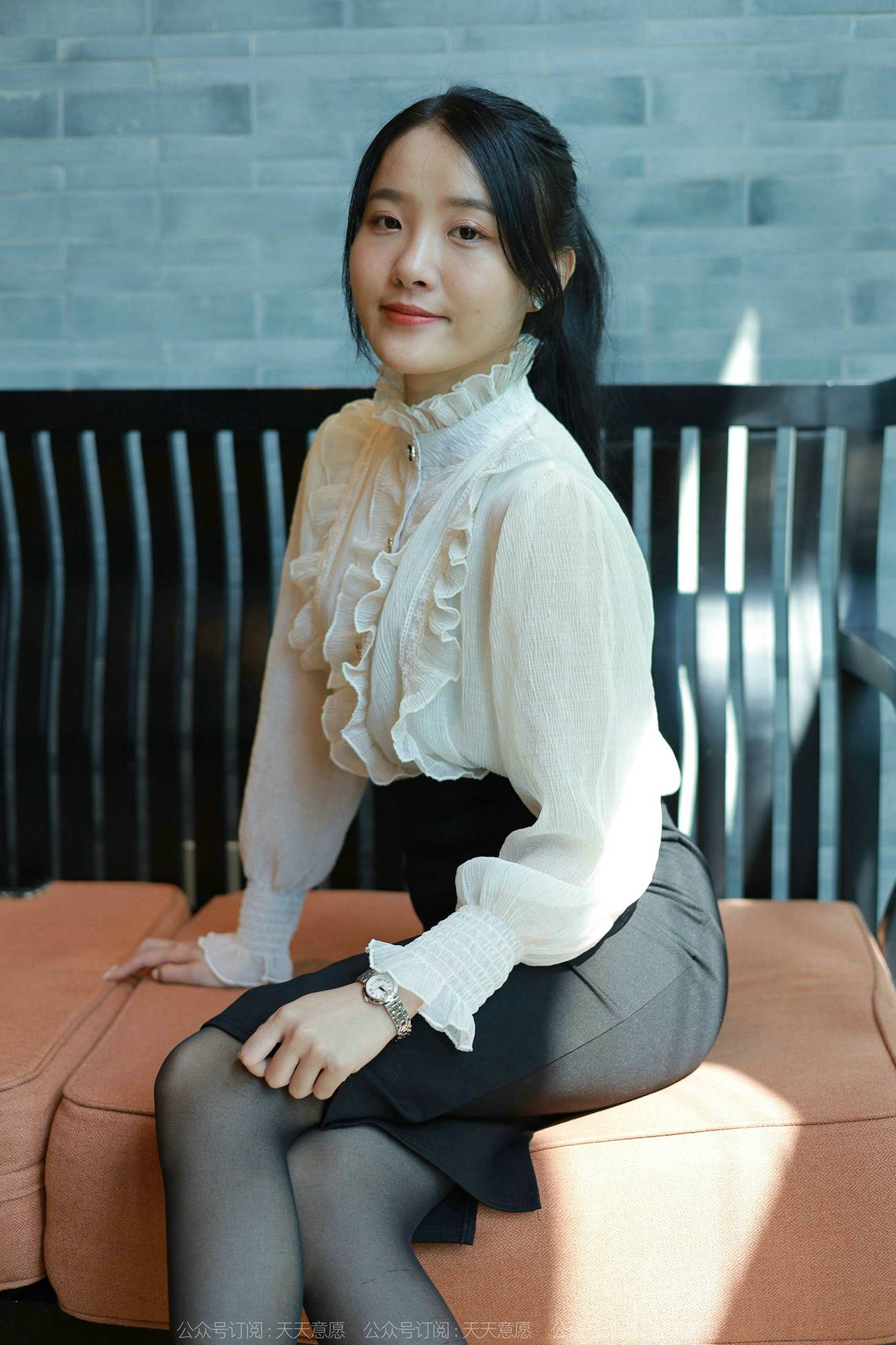 图片[12]-[IESS异思趣向] 2022.03.02 丝享家1017：婉萍《黑丝咖啡》[90P] – 速更版-美库