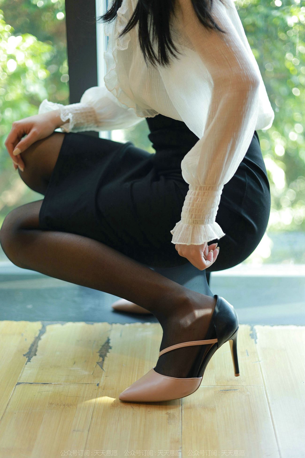 图片[72]-[IESS异思趣向] 2022.03.02 丝享家1017：婉萍《黑丝咖啡》[90P] – 速更版-美库