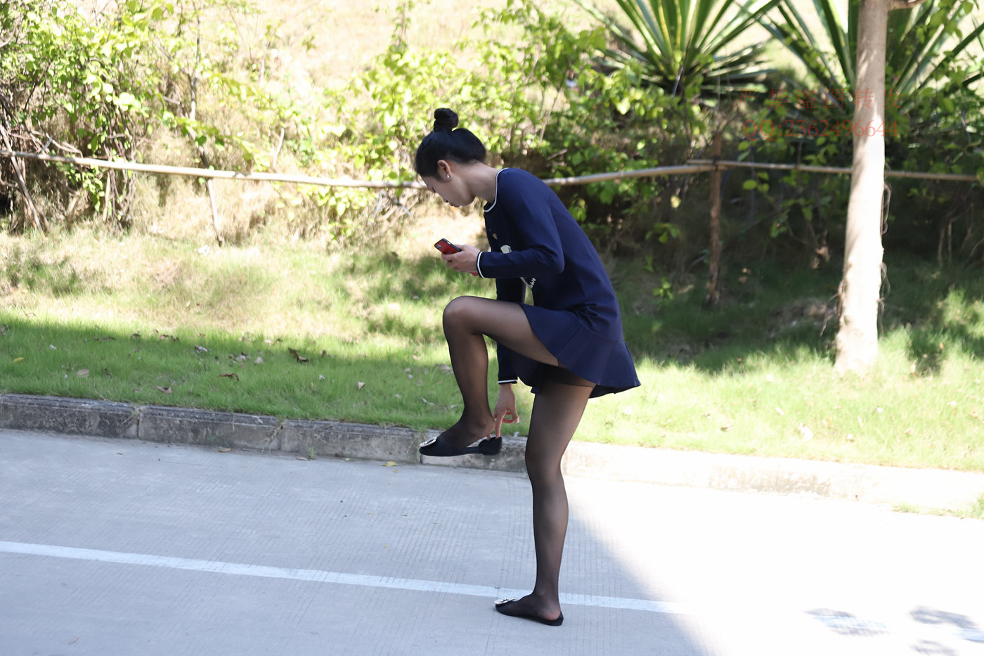 图片[43]-大西瓜爱牙膏-2018 10月活动 模特1（一） 黑丝 (2) [120P] – 速更版-美库