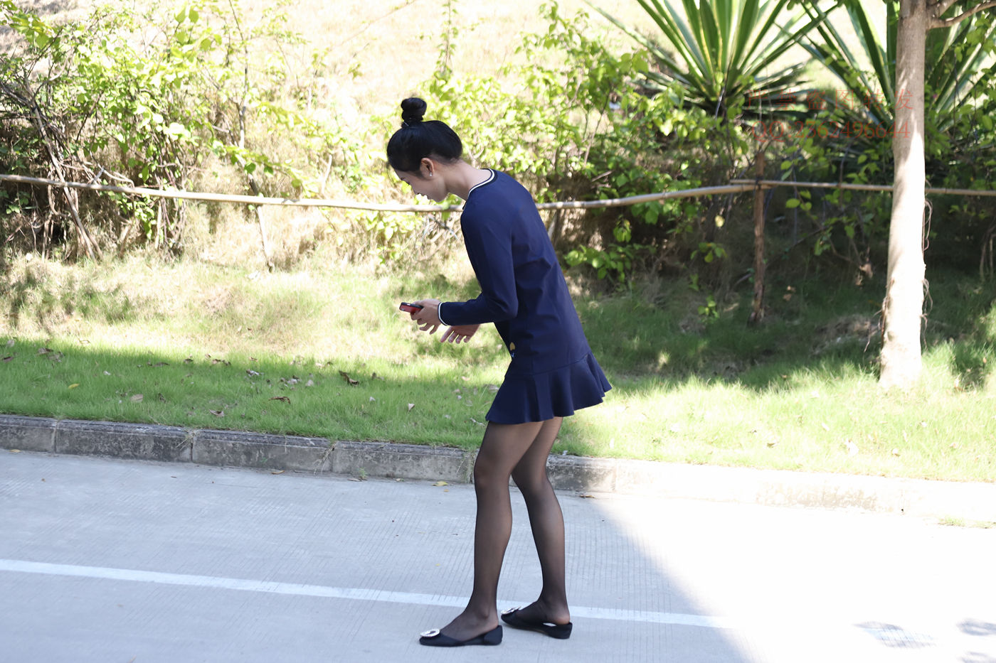 图片[45]-大西瓜爱牙膏-2018 10月活动 模特1（一） 黑丝 (2) [120P] – 速更版-美库