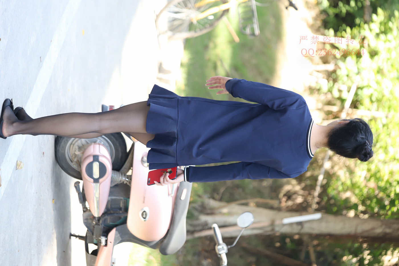 图片[53]-大西瓜爱牙膏-2018 10月活动 模特1（一） 黑丝 (2) [120P] – 速更版-美库