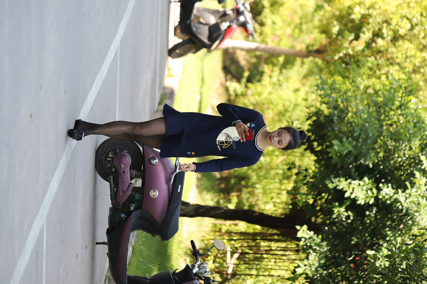 图片[75]-大西瓜爱牙膏-2018 10月活动 模特1（一） 黑丝 (2) [120P] – 速更版-美库