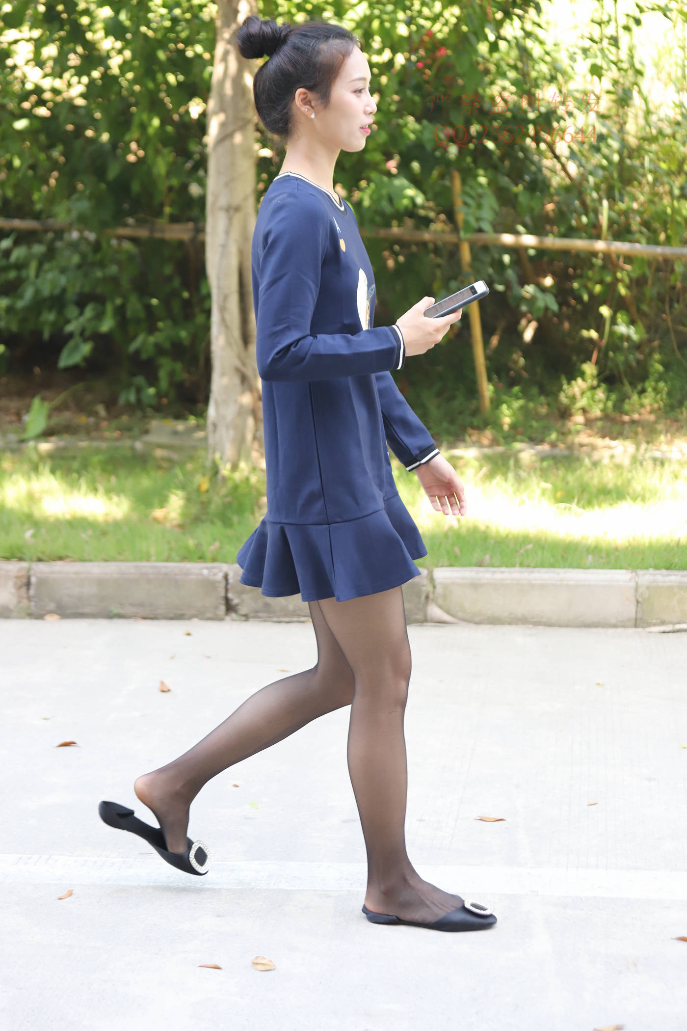 图片[100]-大西瓜爱牙膏-2018 10月活动 模特1（一） 黑丝 (2) [120P] – 速更版-美库