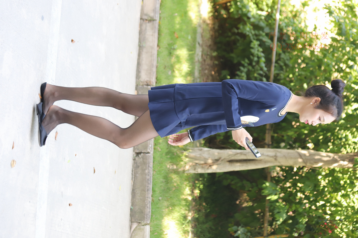 图片[101]-大西瓜爱牙膏-2018 10月活动 模特1（一） 黑丝 (2) [120P] – 速更版-美库