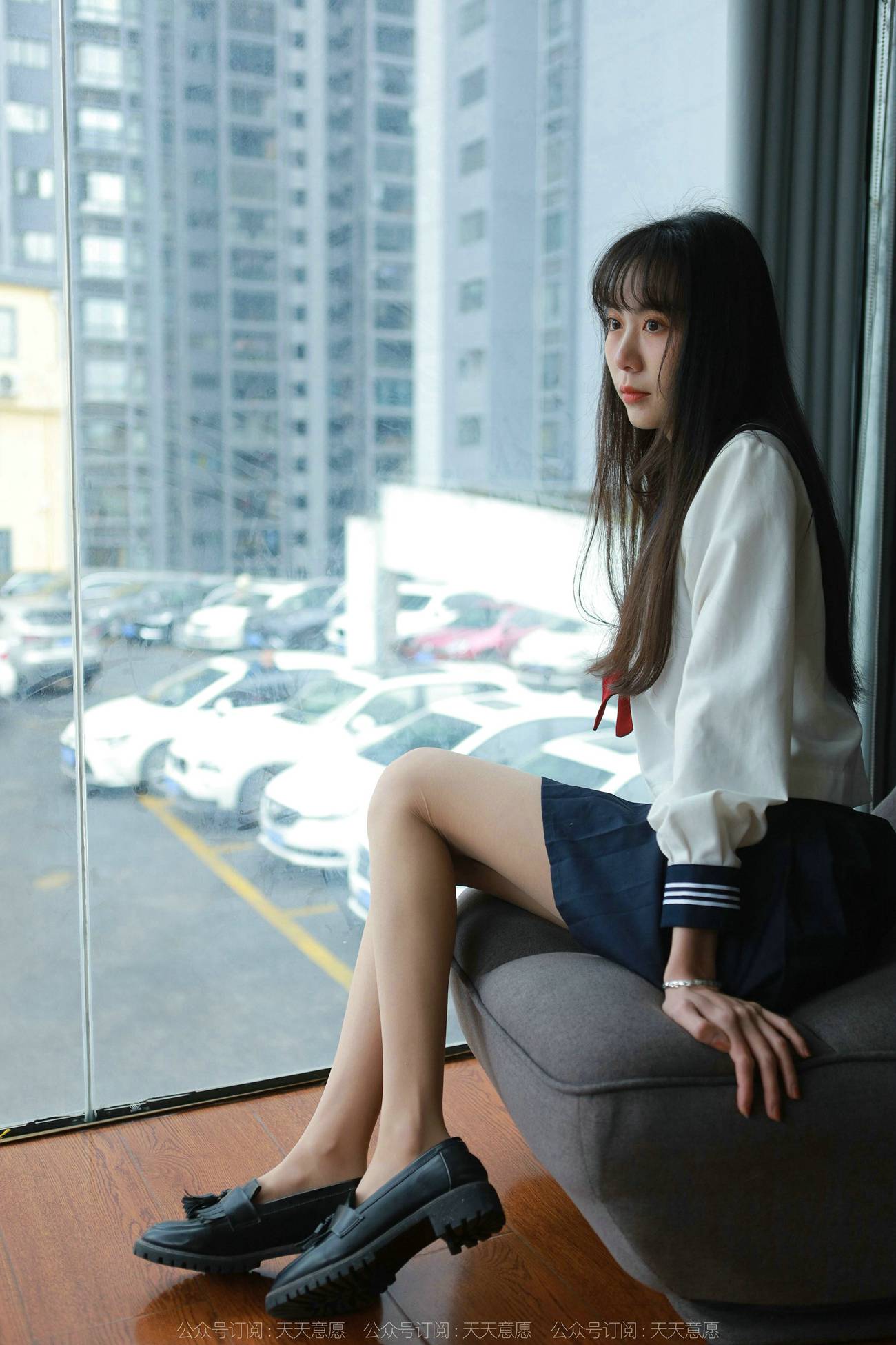 图片[30]-[IESS异思趣向] 2022.03.03 丝享家1018：团团《可爱JK装》[82P] – 速更版-美库