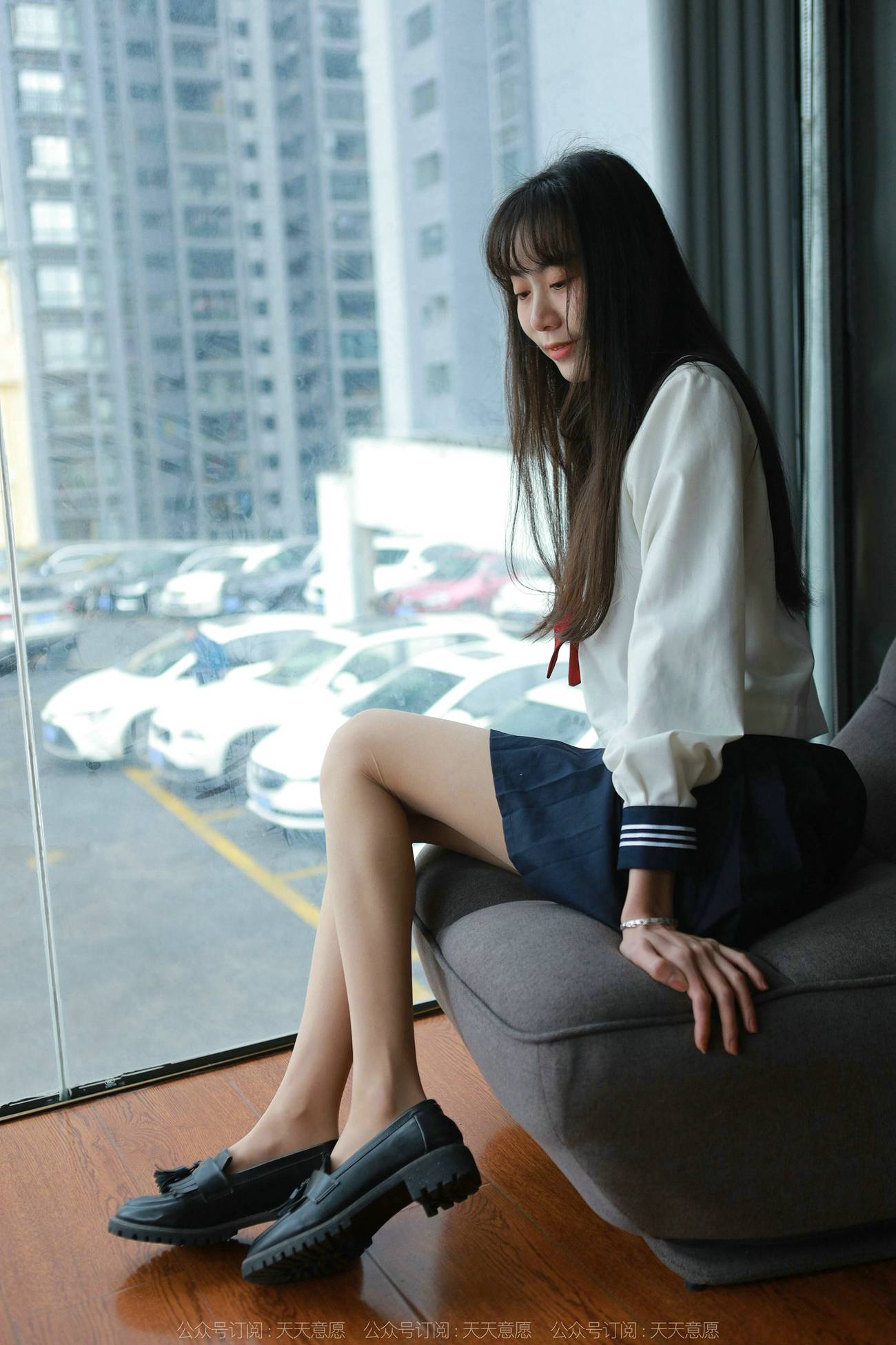 图片[31]-[IESS异思趣向] 2022.03.03 丝享家1018：团团《可爱JK装》[82P] – 速更版-美库