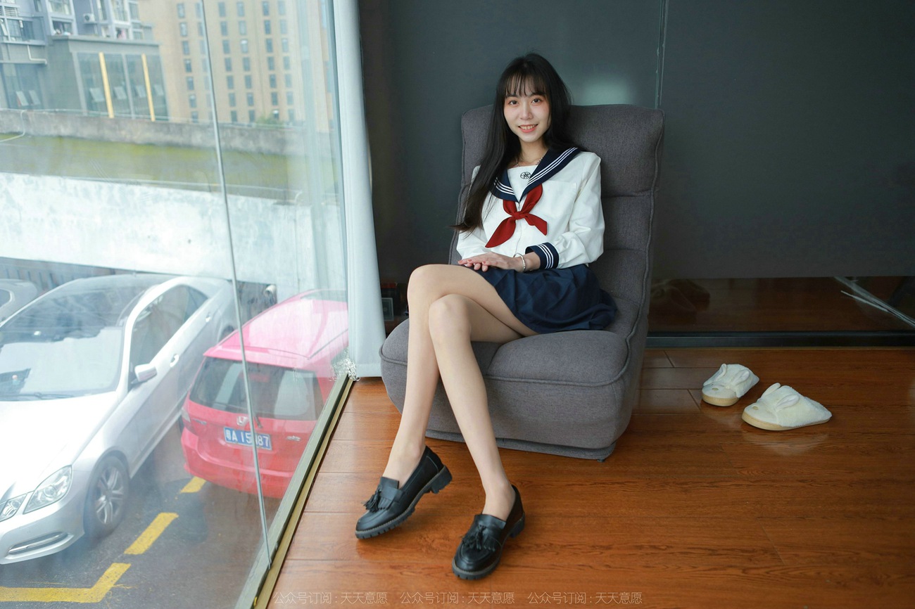 图片[34]-[IESS异思趣向] 2022.03.03 丝享家1018：团团《可爱JK装》[82P] – 速更版-美库