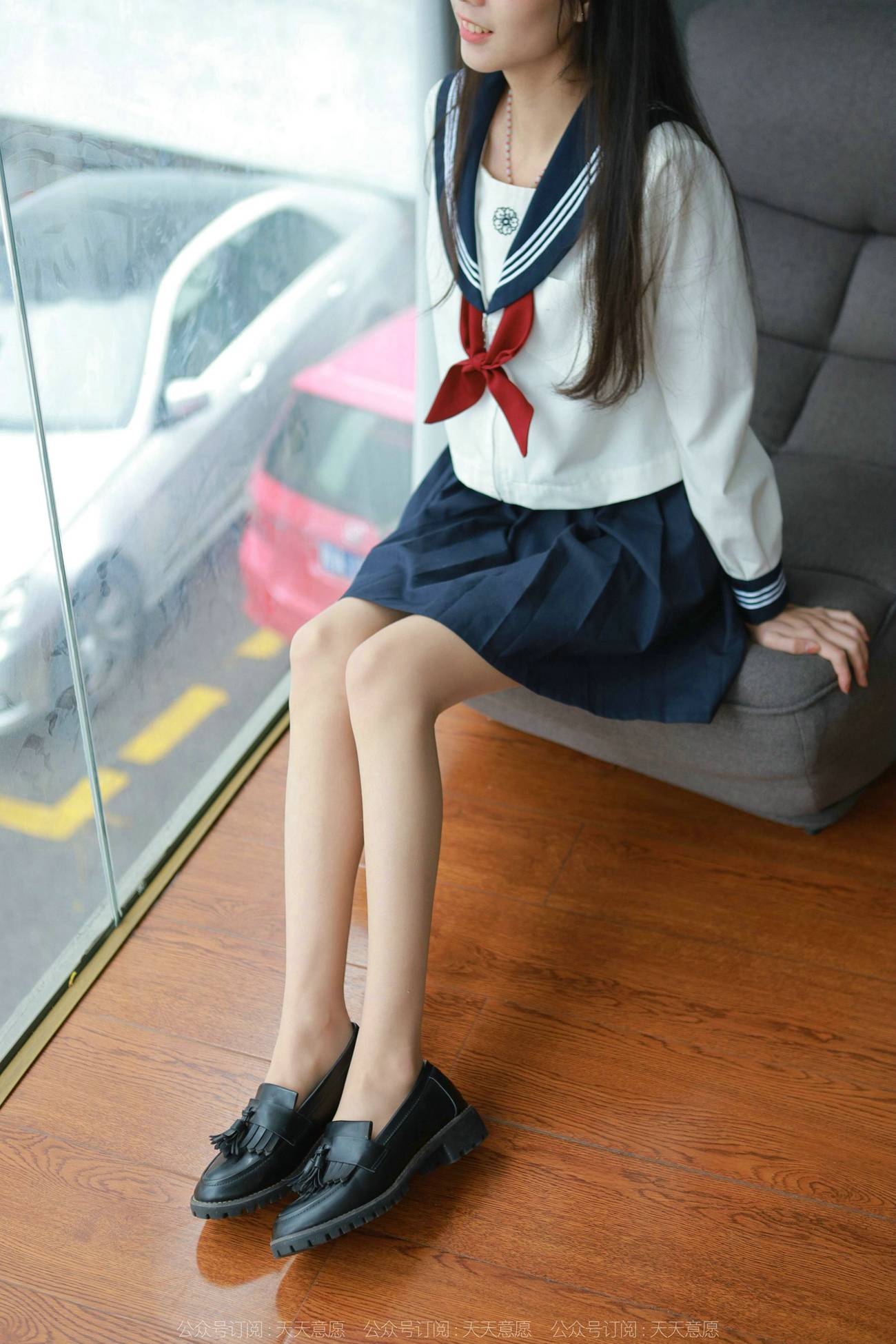 图片[37]-[IESS异思趣向] 2022.03.03 丝享家1018：团团《可爱JK装》[82P] – 速更版-美库