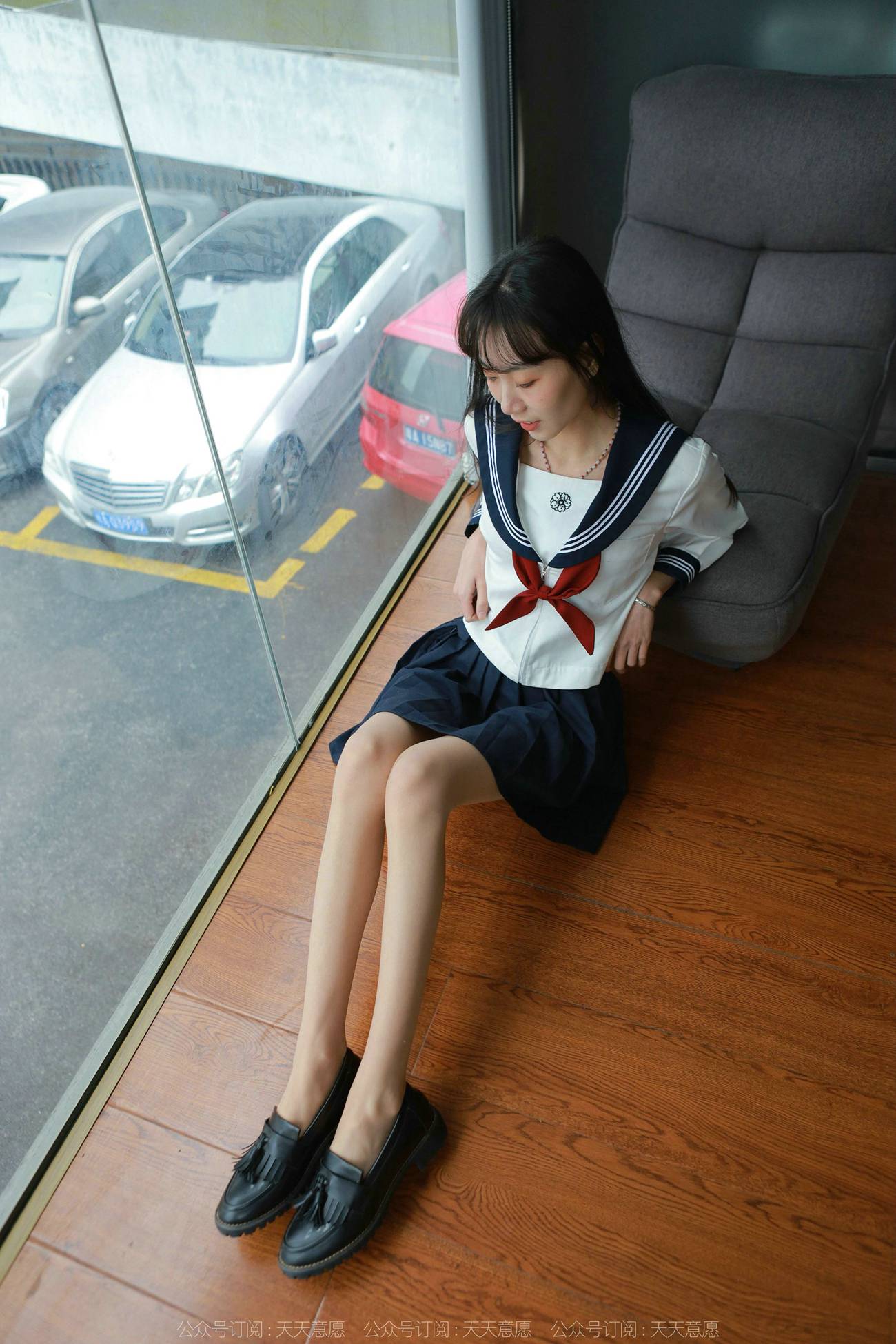 图片[41]-[IESS异思趣向] 2022.03.03 丝享家1018：团团《可爱JK装》[82P] – 速更版-美库