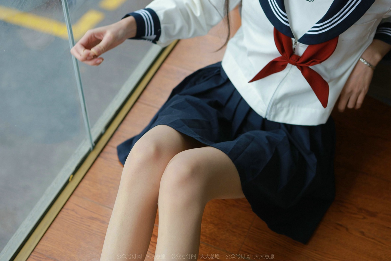 图片[42]-[IESS异思趣向] 2022.03.03 丝享家1018：团团《可爱JK装》[82P] – 速更版-美库