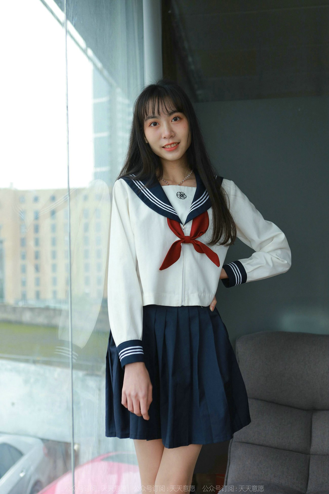 图片[71]-[IESS异思趣向] 2022.03.03 丝享家1018：团团《可爱JK装》[82P] – 速更版-美库