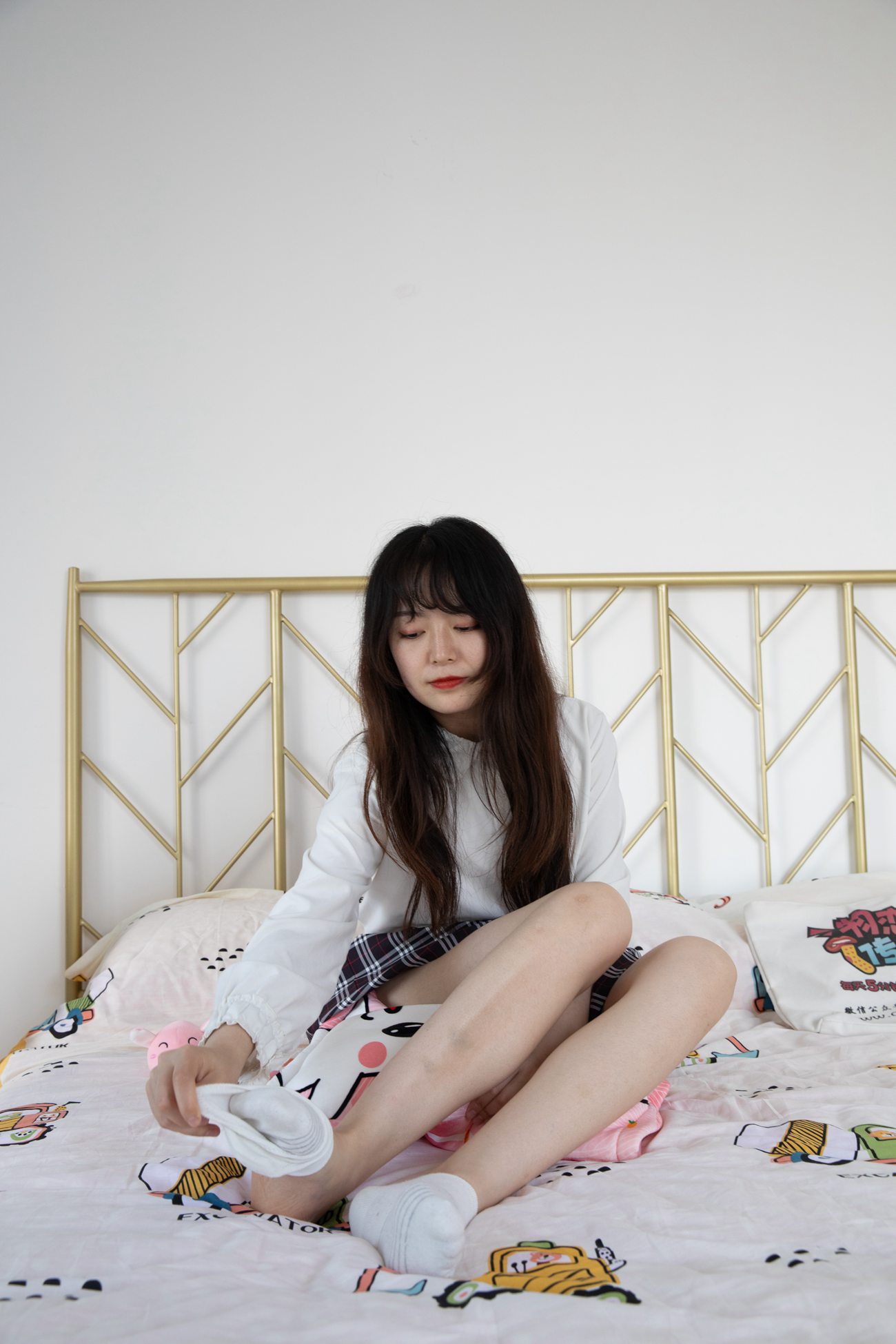 图片[81]-物恋传媒 No.409 洋洋-格子与糖 [146P] – 速更版-美库