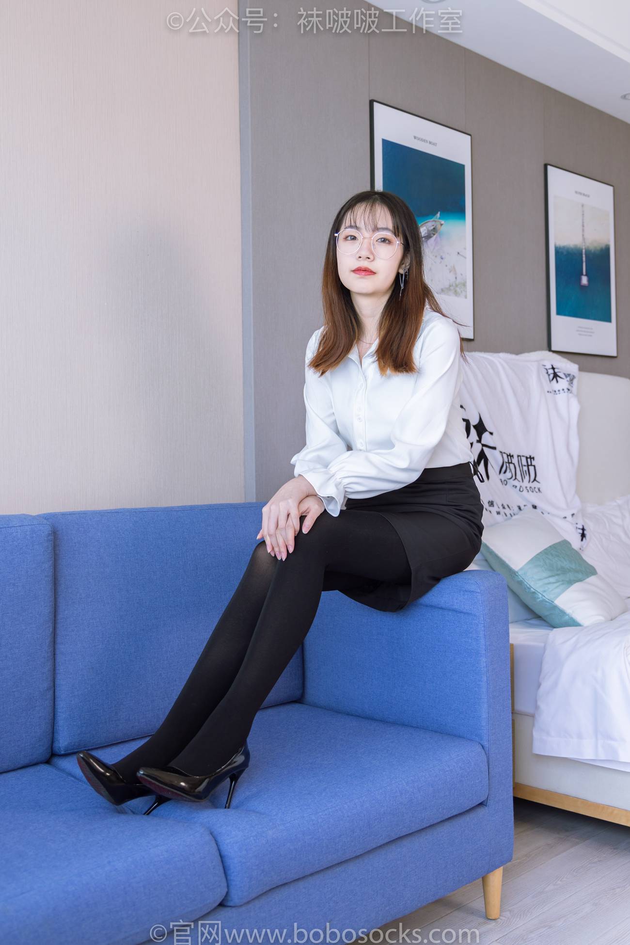 图片[10]-[BoBoSocks袜啵啵]NO.090 小甜豆-高跟鞋、厚黑丝[140P] – 速更版-美库