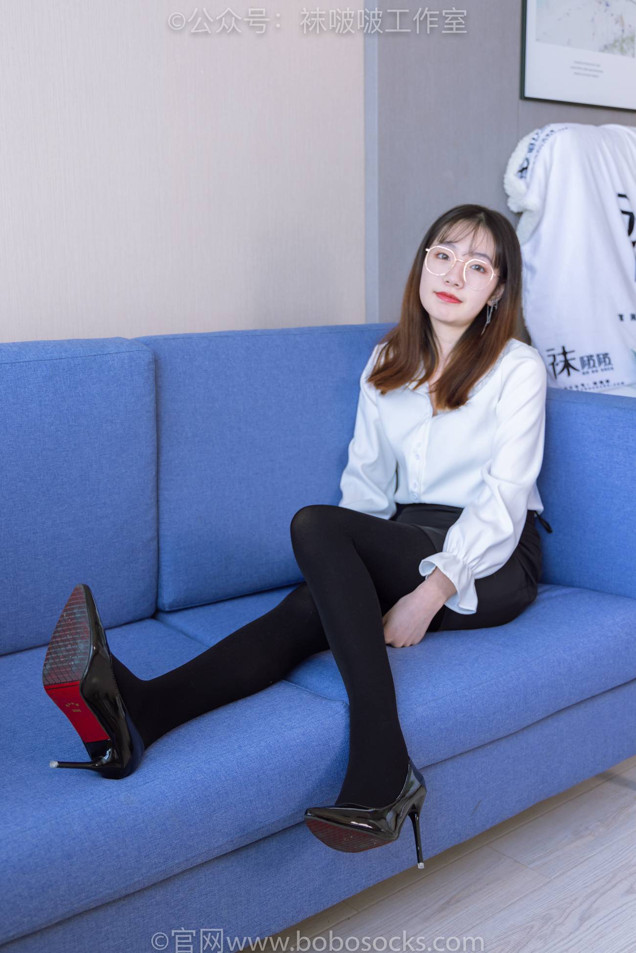 图片[21]-[BoBoSocks袜啵啵]NO.090 小甜豆-高跟鞋、厚黑丝[140P] – 速更版-美库