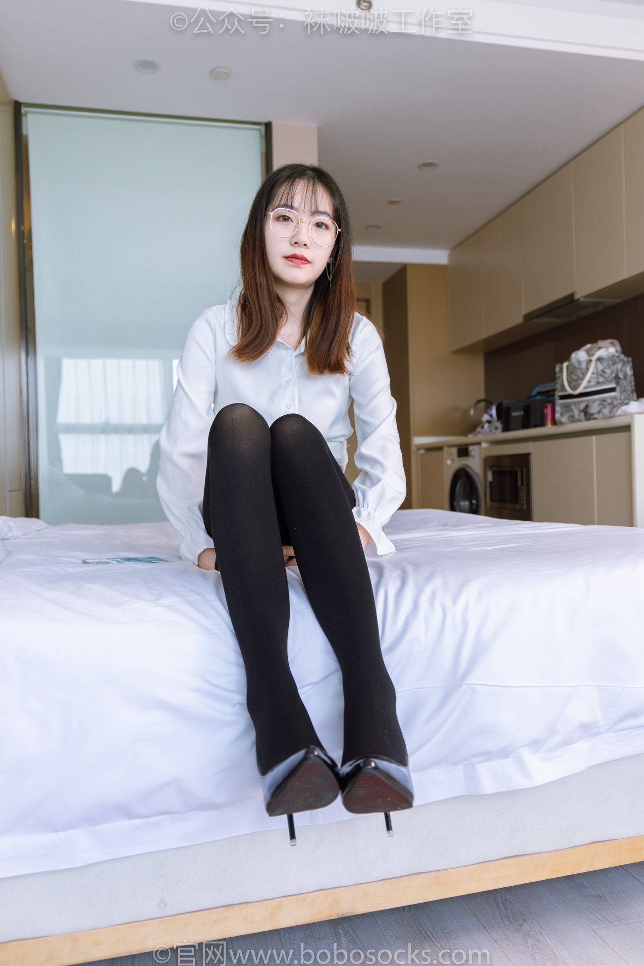 图片[36]-[BoBoSocks袜啵啵]NO.090 小甜豆-高跟鞋、厚黑丝[140P] – 速更版-美库