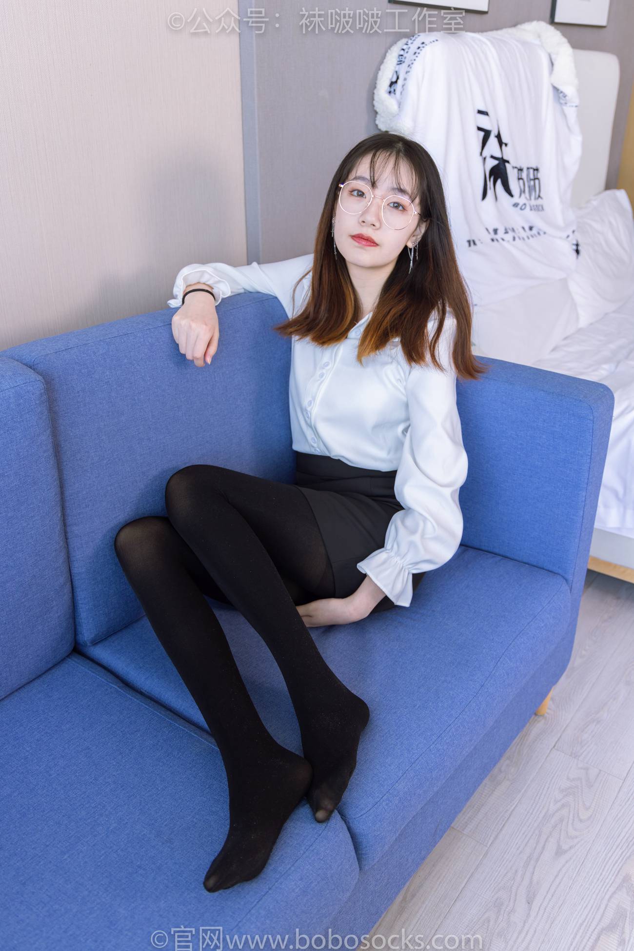 图片[130]-[BoBoSocks袜啵啵]NO.090 小甜豆-高跟鞋、厚黑丝[140P] – 速更版-美库