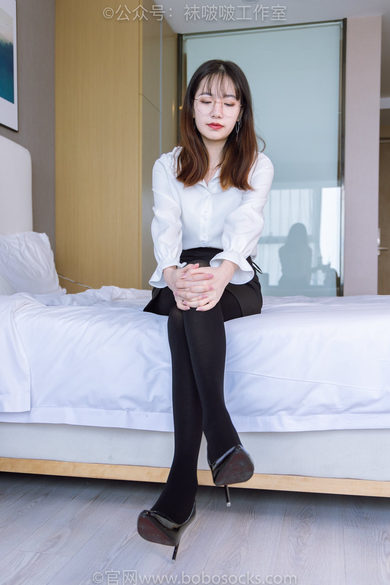 图片[134]-[BoBoSocks袜啵啵]NO.090 小甜豆-高跟鞋、厚黑丝[140P] – 速更版-美库