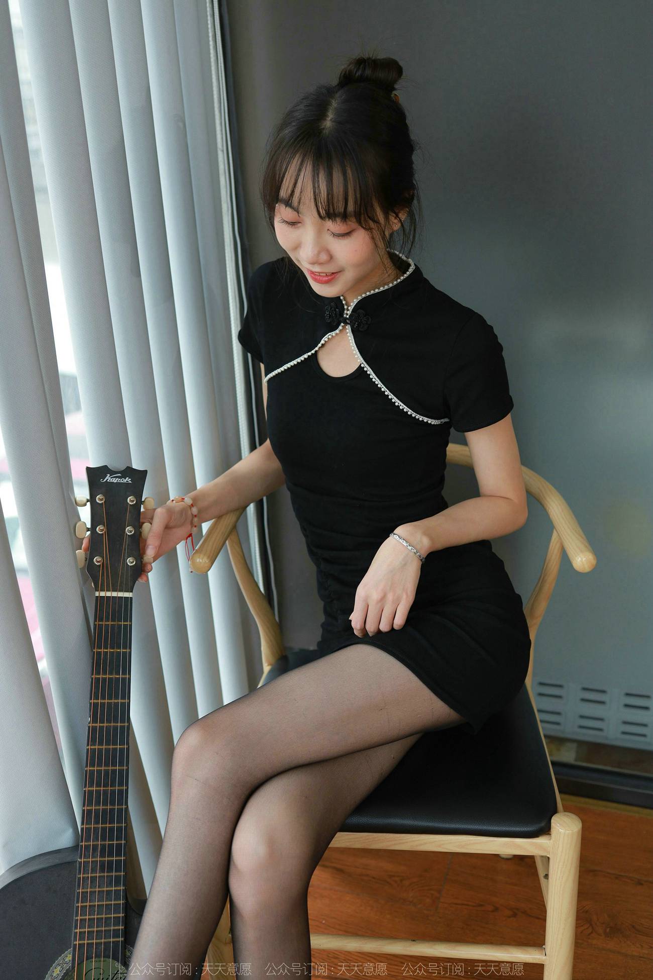 图片[10]-[IESS异思趣向] 2022.03.06 丝享家1020：团团《长腿黑色旗袍》[93P] – 速更版-美库