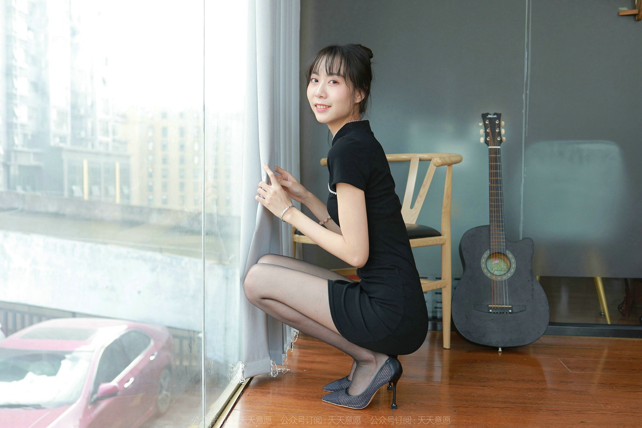 图片[16]-[IESS异思趣向] 2022.03.06 丝享家1020：团团《长腿黑色旗袍》[93P] – 速更版-美库