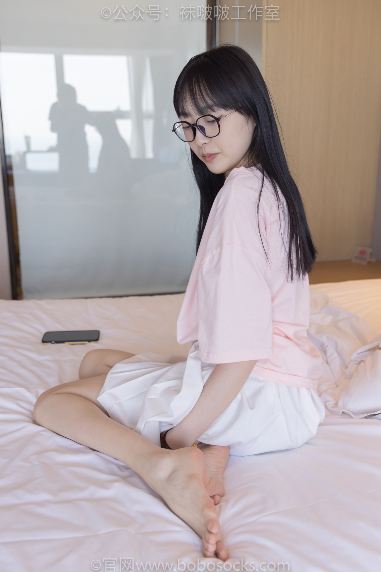 图片[73]-[BoBoSocks袜啵啵]NO.091 稚予-板鞋、淡粉色船袜、黑色船袜、裸足[148P] – 速更版-美库